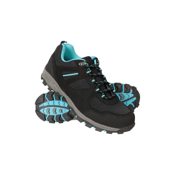Mountain Warehouse Dam/Damer Mcleod Bred Walking Skor 3 UK Charcoal 3 UK