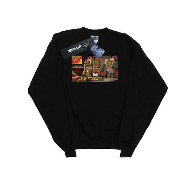 Scoobynatural Girls Supernatural Snacks Sweatshirt 7-8 år Blå Black 7-8 Years