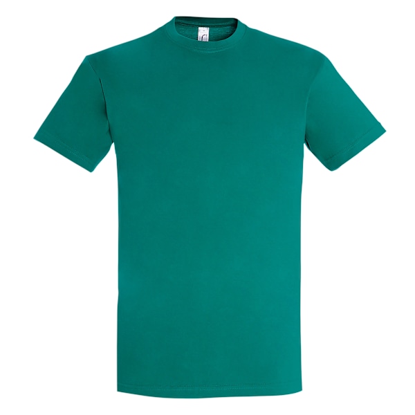 SOLS Imperial Herr T-shirt Kort Ärm Tungvikt M Smaragdgrön Emerald M