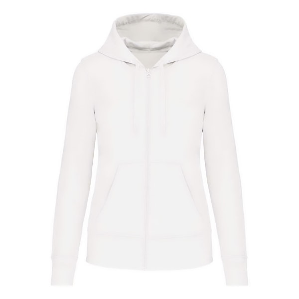 Kariban Dam/Dam Eco Vänlig Full Zip Hoodie XL Vit White XL