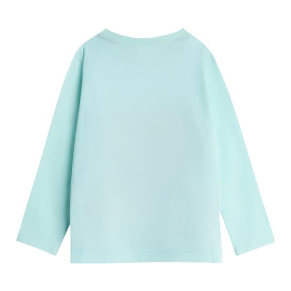 Den lilla sjöjungfrun flickor Ariel & Flounder lång pyjamas set 6-7 år Blue 6-7 Years