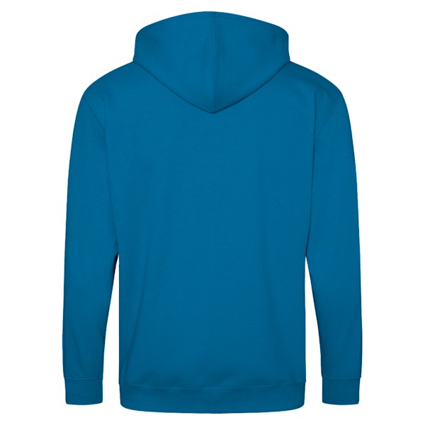 Awdis Plain Mens Hooded Full Zip Hoodie / Zoodie 2XL Safir B Sapphire Blue 2XL