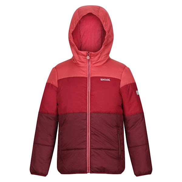 Regatta Barn/Barn Lofthouse VII Terrain Print Vadderad Jacka Mineral Red/Rumba Red 11-12 Years