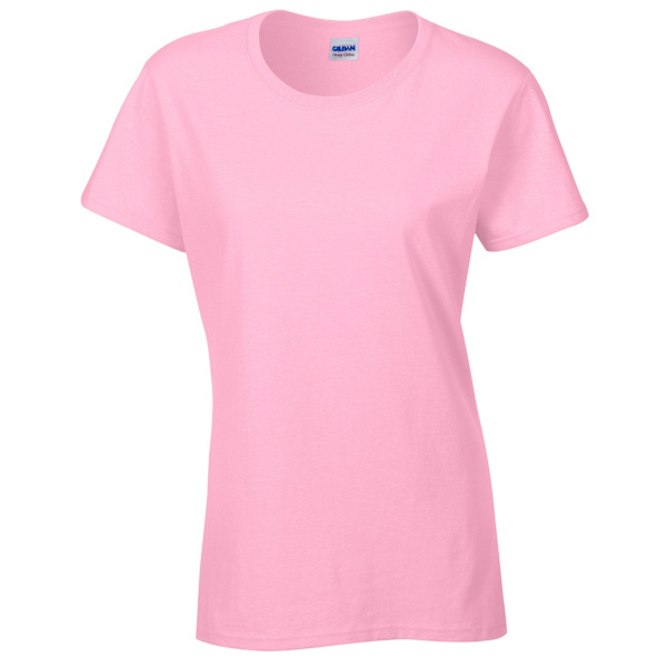 Gildan Dam/Dam Cotton Heavy T-Shirt XL Ljusrosa Light Pink XL