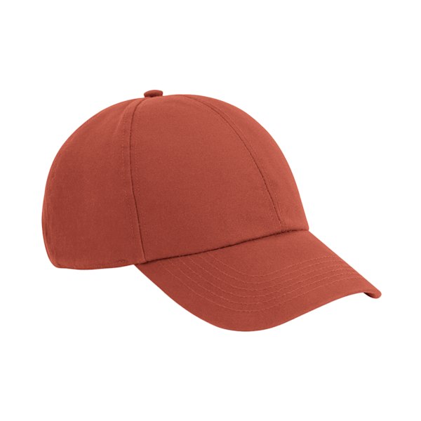 Beechfield Ekologisk Bomull 6-panelad Kep One Size Terrakotta Terracotta One Size