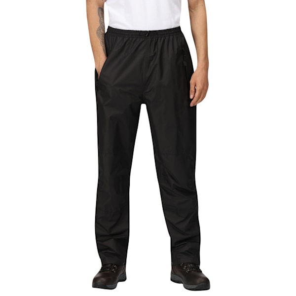 Regatta Herr Linton Overtrousers (Vattentät, Vindtät och Andningsbar) Black XL/R