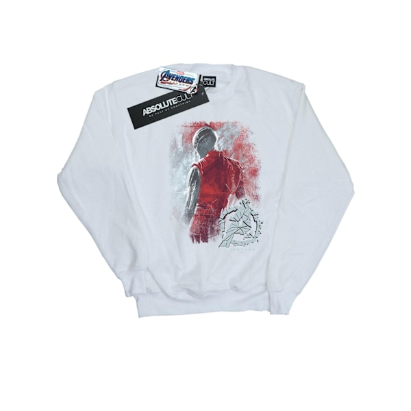 Marvel Girls Avengers Endgame Nebula Borstad Sweatshirt 9-11 År White 9-11 Years