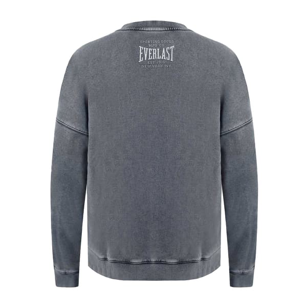 Everlast Herr NYC Lettering Crew Neck Sweatshirt S Washed Grey Washed Grey S