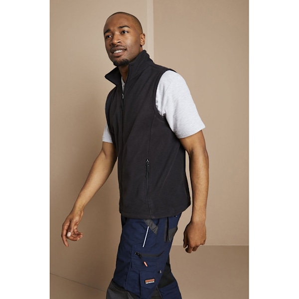 Russel Fleece Gilet Jacka / Bodywarmer XS Svart Black XS
