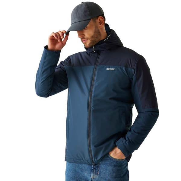Regatta Thornridge Isolerad Vattentät Jacka för Män M Marinblå Navy Blue M