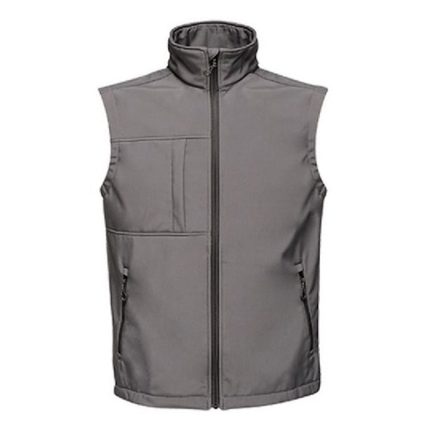 Regatta Herr Octagon II Tryckbar Mjuk Skal Väst 4XL Hav Seal Grey/Black 4XL