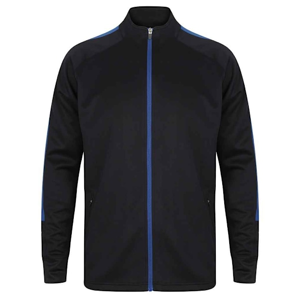 Finden & Hales Herr Stickad Träningsoverdel XS Marinblå/Kunglig Navy/Royal XS