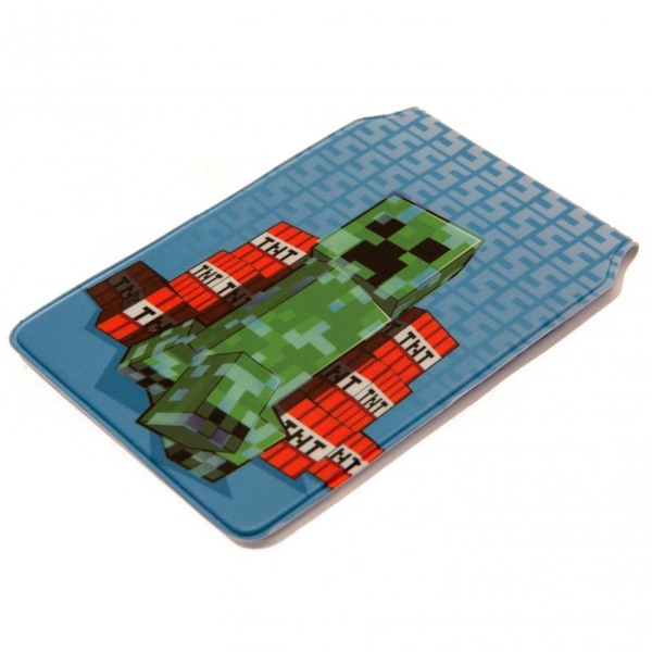 Minecraft Creeper Card Holder One Size Blå/Grön/Röd Blue/Green/Red One Size
