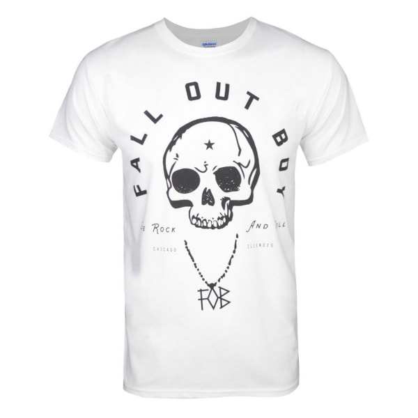 Fall Out Boy Herr Huvudbonad T-shirt S Vit White S