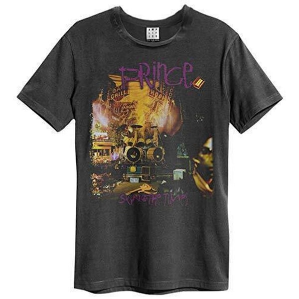 Prince Unisex Adult Sign O The Times Album T-Shirt S Svart Black S