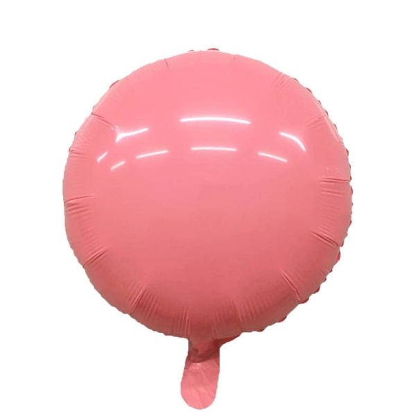 Realmax Macaron massiv folieballong (förpackning med 10) One Size Rosa Pink One Size