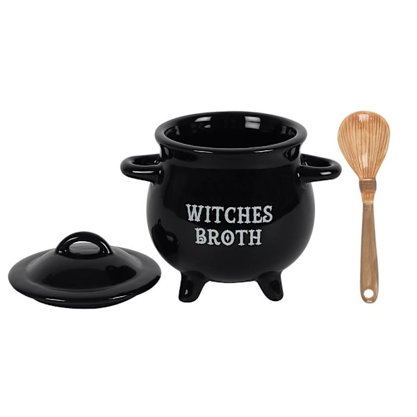 Something Different Witches Broth Kittel Soppa Skål En Storlek B Black One Size