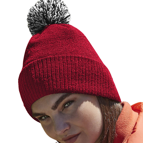 Beechfield Snowstar Recycled Beanie One Size Classic Röd/Vit Classic Red/White One Size