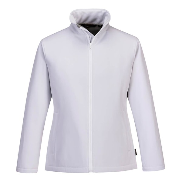 Portwest Dam/Dam Soft Shell Jacka XXL Vit White XXL