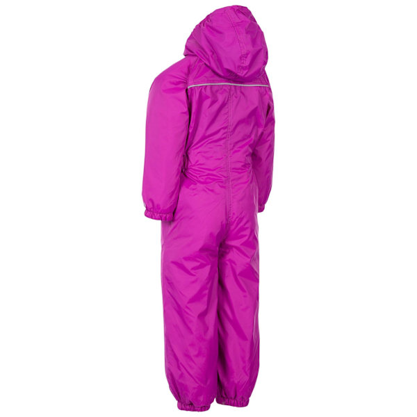 Trespass Babies Button Rain Suit 6-12 månader Lila Orkidé Purple Orchid 6-12 Months