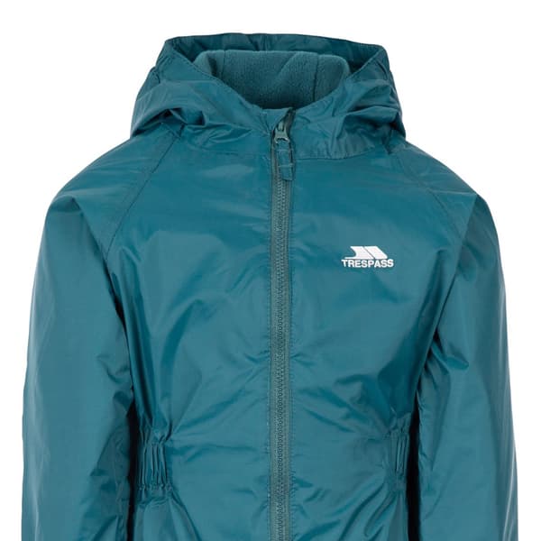 Trespass Babies Button Regndräkt 12-18 Månader Teal Teal 12-18 Months