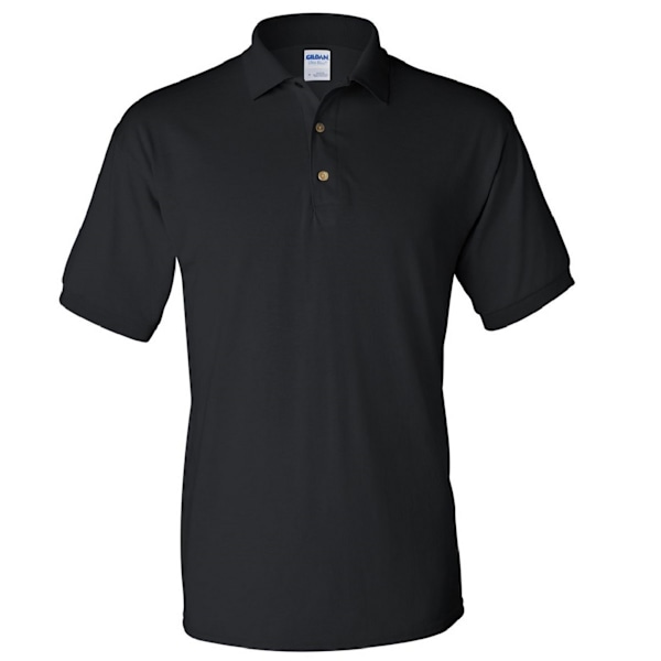 Gildan Adult DryBlend Jersey Kortärmad Polotröja L Svart Black L