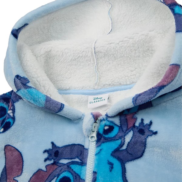 Lilo & Stitch Flickfilt med Helfrontdragkedja för Flickor One Size Blå Blue One Size