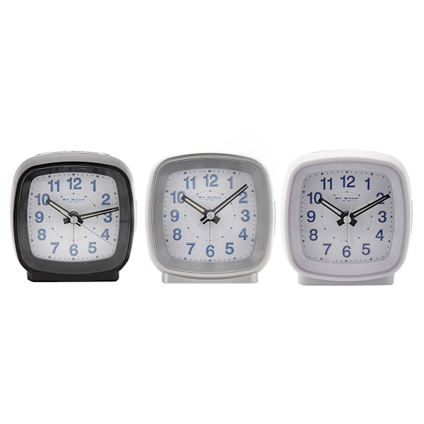 Hometime Kuddformad Väckarklocka Sweep/Cres Vit One Size Wh White One Size