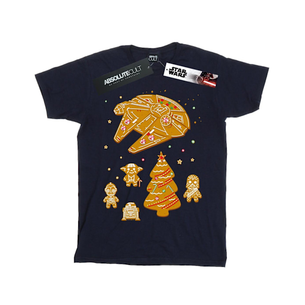 Star Wars Gingerbread Rebels T-shirt L Marinblå Navy Blue L