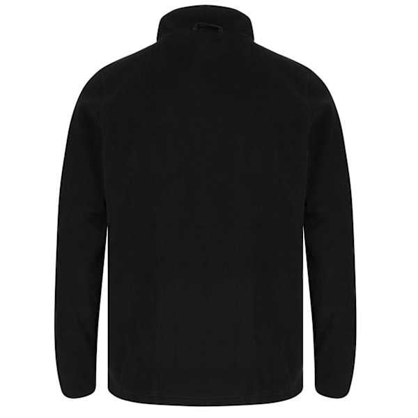 Henbury Unisex Vuxen Återvunnen Polyester Fleecejacka 4XL Svart Black 4XL