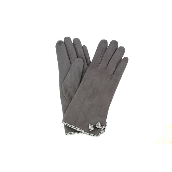 Eastern Counties Leather Dam/Damer Gaby Faux Suede Touch Sc Grey One size