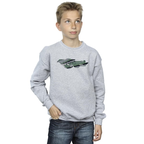 Disney Boys Lightyear Graphic Title Sweatshirt 9-11 år Sport Sports Grey 9-11 Years