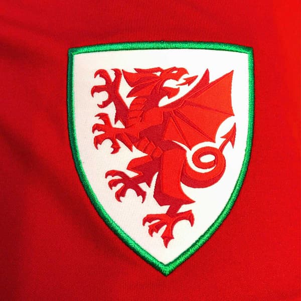 Wales Cymru Herr Polyester T-shirt S Röd Red S
