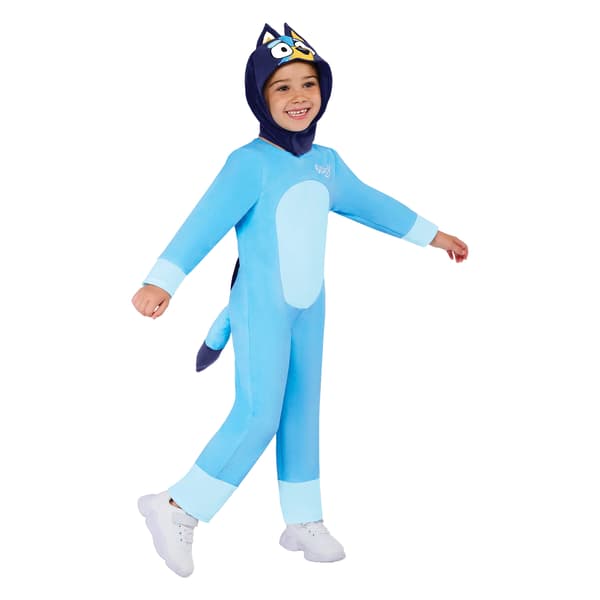Bluey Barn/Barn Deluxe Logo Plysch Overall Set 4 År Himmel Sky Blue 4 Years