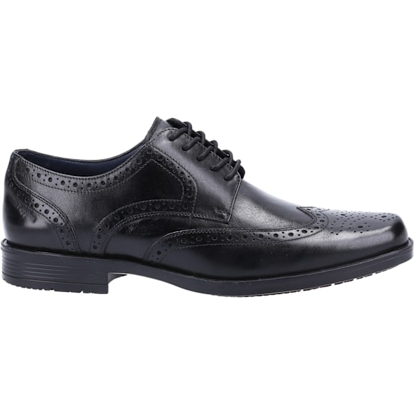 Hush Puppies Herr Brogues i Läder 7 UK Svart Black 7 UK