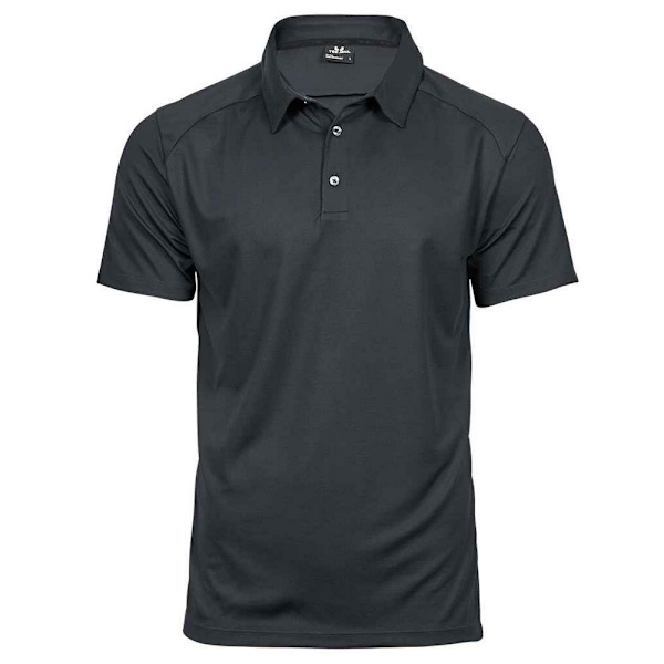 Tee Jays Herr Luxury Sport Polo Shirt M Svart Black M