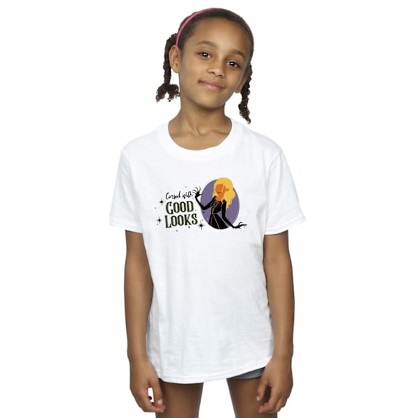 Disney Girls Hocus Pocus Cursed Sarah Bomull T-shirt 5-6 år White 5-6 Years