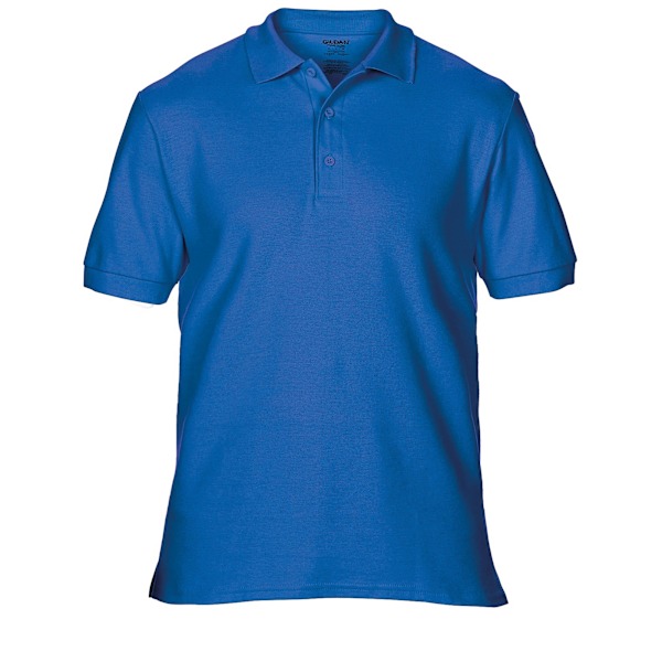 Gildan Premium Cotton Sport Double Pique Poloskjorta för Herr 3XL Ro Royal 3XL