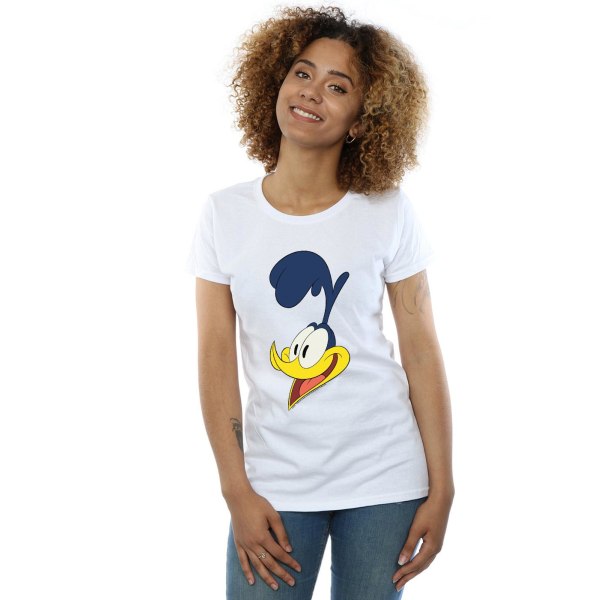 Looney Tunes Dam/Dam Road Runner Face T-shirt bomull XL W White XL