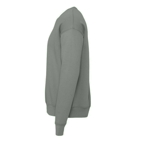 Bella + Canvas Unisex Drop Shoulder Sweatshirt M Mörkgrå Dark Grey M