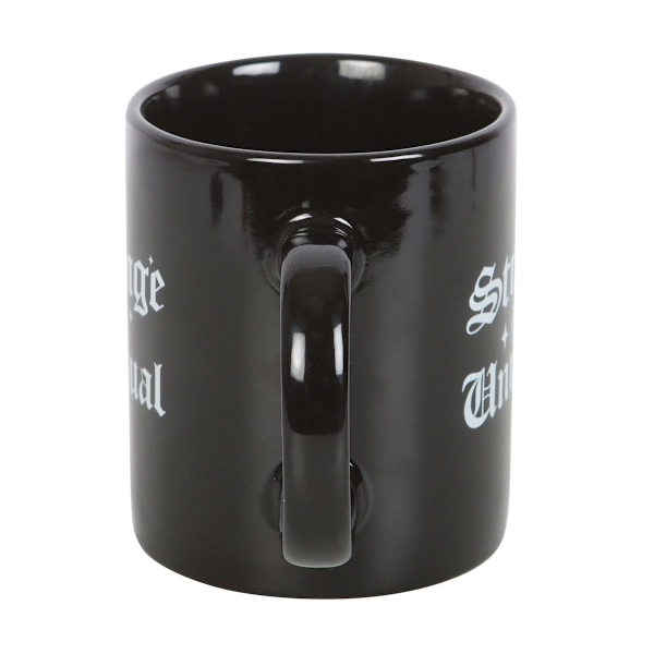 Något Annorlunda Konstig Och Ovanlig Mugg En Storlek Svart/Vit Black/White One Size