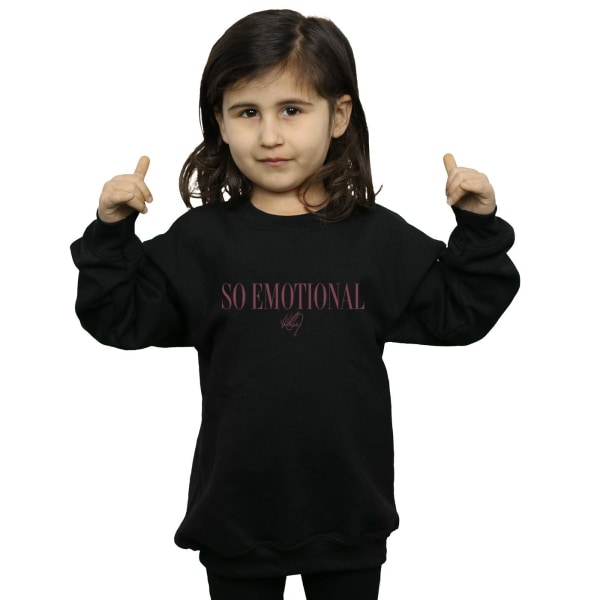 Whitney Houston Girls So Emotional Sweatshirt 9-11 år Svart Black 9-11 Years