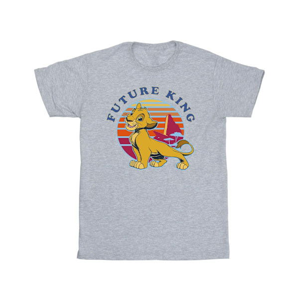 Disney Boys The Lion King Future King T-shirt 3-4 år Sport Sports Grey 3-4 Years