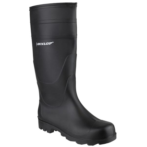 Dunlop Universal PVC Welly / Herr Wellington Stövlar 43 EUR Svart Black 43 EUR