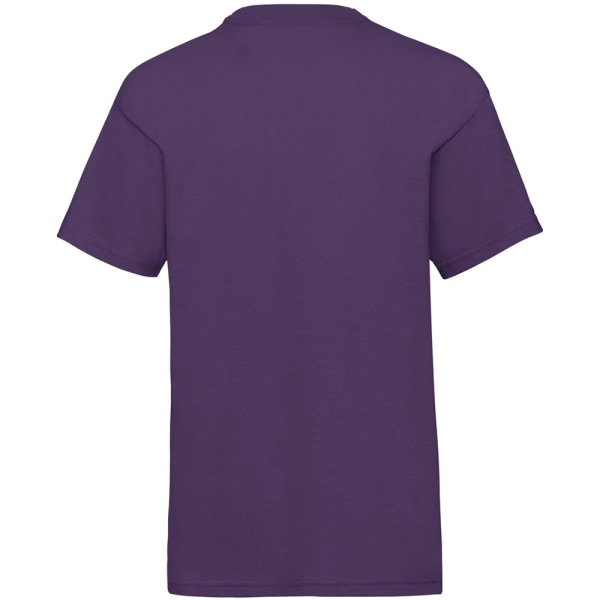 Fruit Of The Loom Barn/Barn Unisex Valueweight Kortärmad T-shirt Purple 3-4