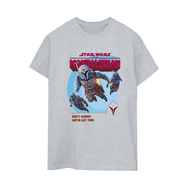 Star Wars Dam/Damer The Mandalorian We´ve Got This Bomull B Sports Grey S