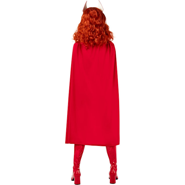 WandaVision Damkläder/Dam Deluxe Scarlet Witch Kostym M Röd/Rosa Red/Pink M