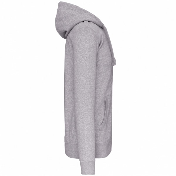 Kariban Unisex Vuxen Full Zip Hoodie XL Oxford Grå Oxford Grey XL