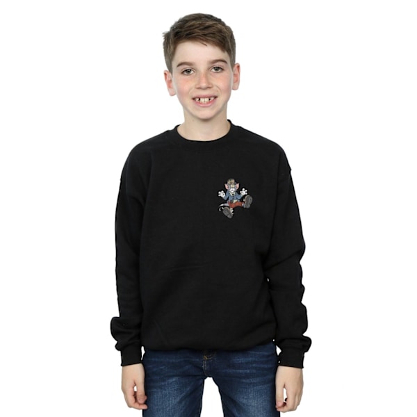 Tom och Jerry Boys Frankenstein Tom Sweatshirt 9-11 år Svart Black 9-11 Years