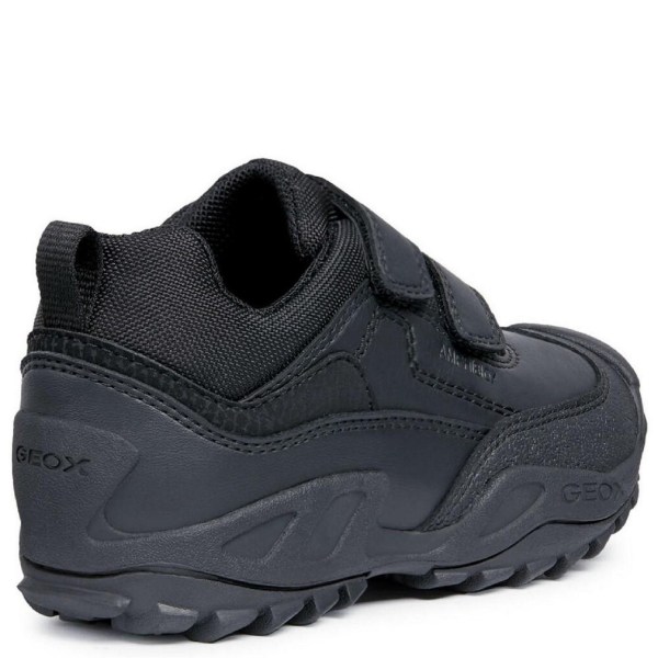 Geox Boys New Savage Abx Läder Sneakers 13 UK Barn Svart Black 13 UK Child